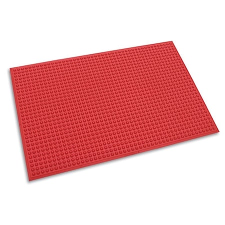 Ergomat Ergomat Hygiene Red 4ft x 19ft Anti-Fatigue Floor Mat EH0419-RED